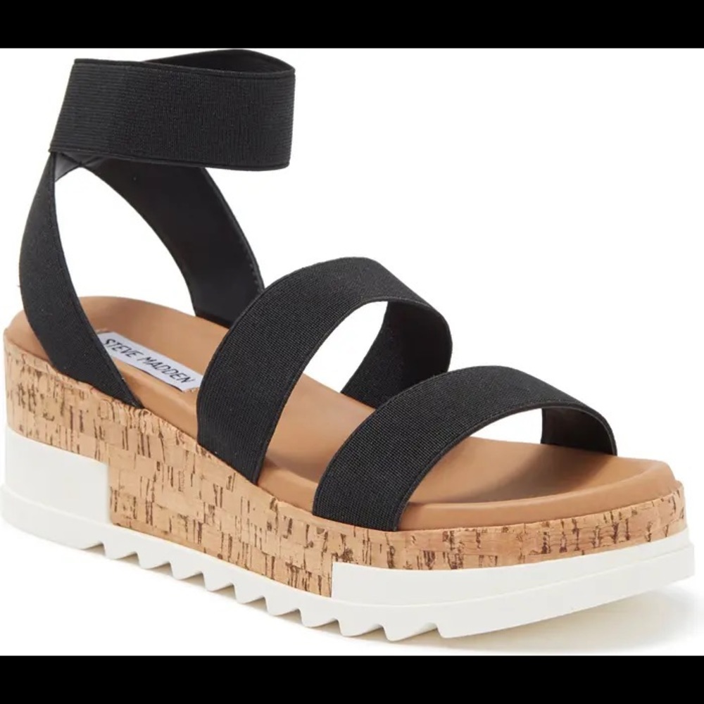 Steve Madden Ankle Strap Platform Sandals